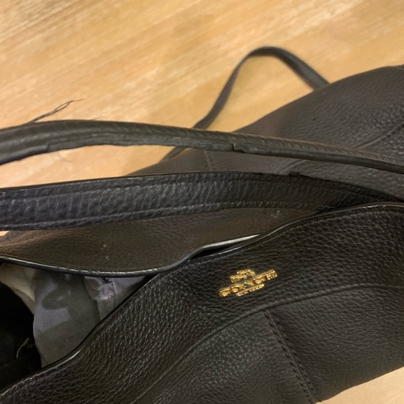 Coach Black Leather Bag - Picture 2 of 16